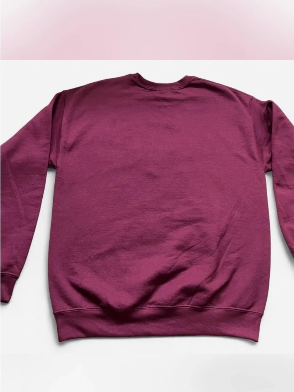 Altar'd State Oversized Nantucket Embroidered cotton blend crewneck size S